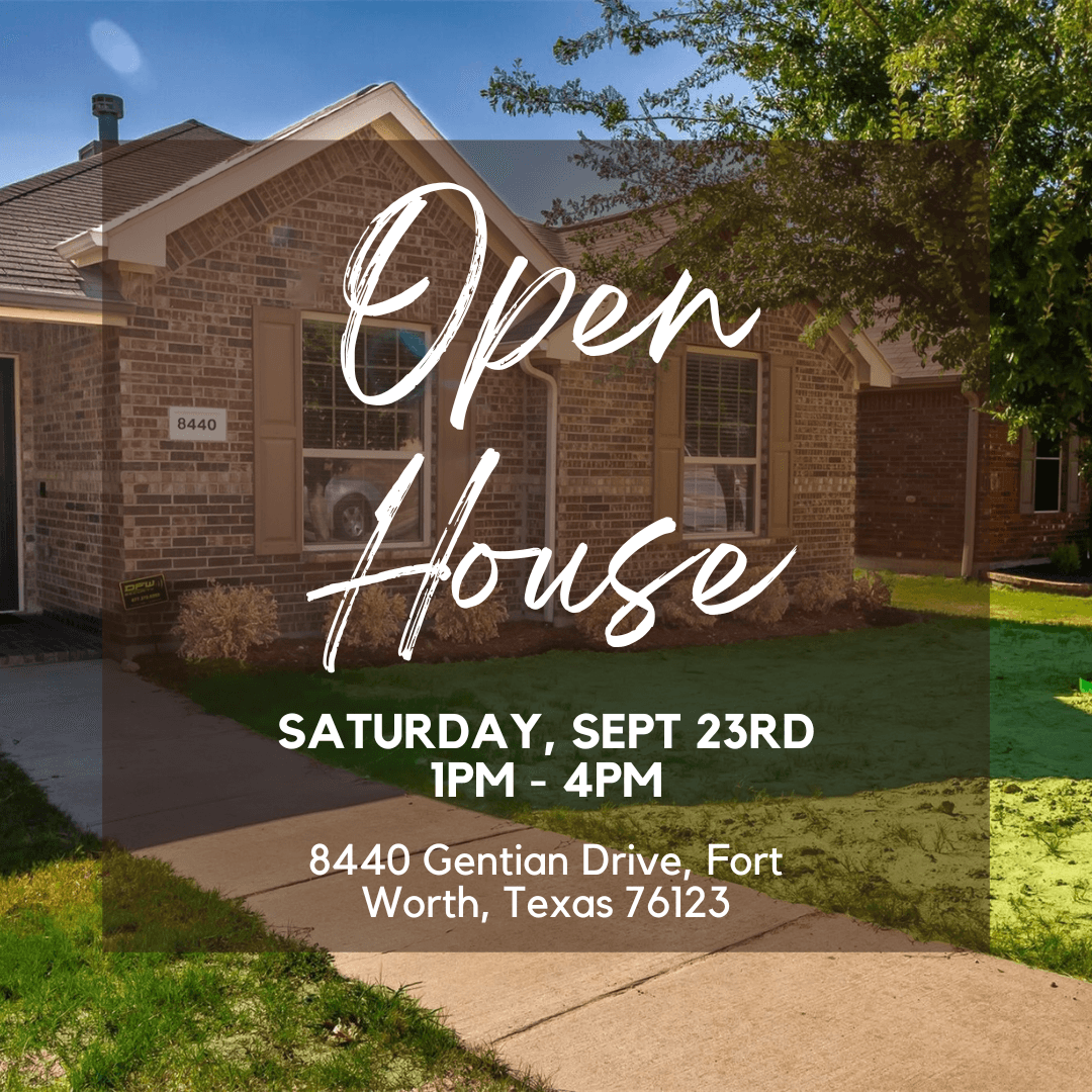 Join us for TWO open houses this Saturday!